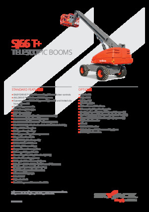 Telescoophoogwerkers op wielen Skyjack SJ 66 T+
