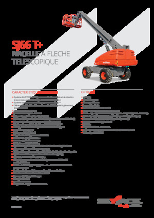 Telescoophoogwerkers op wielen Skyjack SJ 66 T+