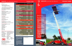 Telescoophoogwerkers op wielen MEC TITAN BOOM 60-S