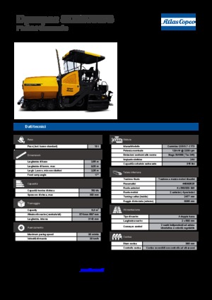 Verrijdbare asfalteermachine Dynapac SD 2500 WS