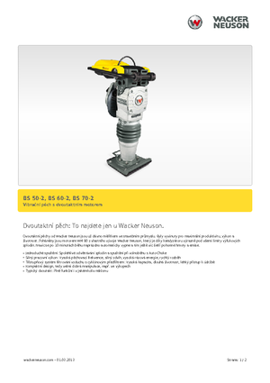 Benzine en Diesel Trilstampers Wacker BS 60-2, 11