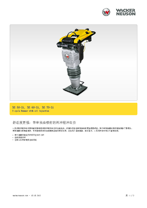 Benzine en Diesel Trilstampers Wacker BS 70-2i 11