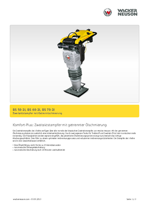 Benzine en Diesel Trilstampers Wacker BS 60-2i 11