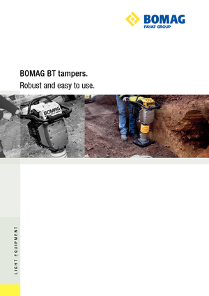 Benzine en Diesel Trilstampers Bomag BT 60/4