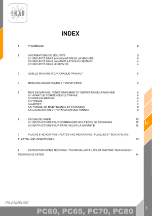 Benzine en Diesel Trilstampers Enar PC 80 H4T