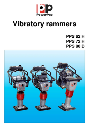 Benzine en Diesel Trilstampers PowerPac PPS 62 H