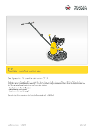 Betonmolens Wacker Neuson CT 24-4 A