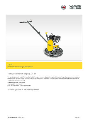 Betonmolens Wacker Neuson CT 24-4 A