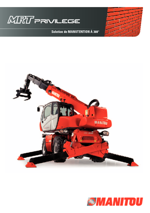 Draaiende verreiker Manitou MRT 2540 Privilege