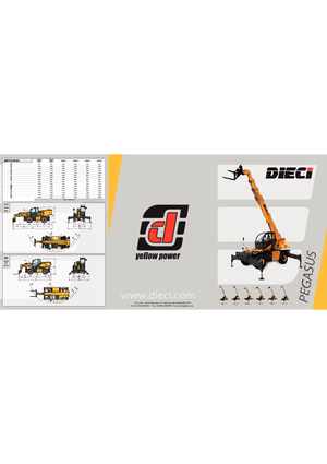 Draaiende verreiker Dieci Pegasus 50.19