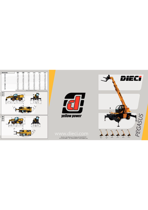 Draaiende verreiker Dieci Pegasus 50.19