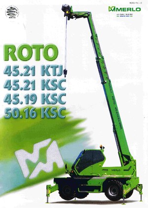 Draaiende verreiker Merlo Roto 45.21 KSC