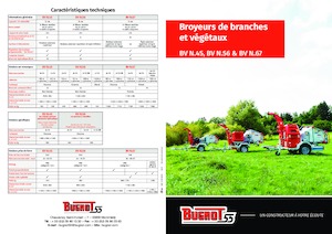 Houtversnipperaars Bugnot BV-N 56 CH 37 E