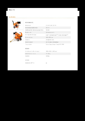 Houtversnipperaars Eliet Major 4S