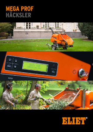 Houtversnipperaars Eliet Mega Prof