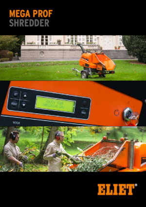 Houtversnipperaars Eliet Mega Prof