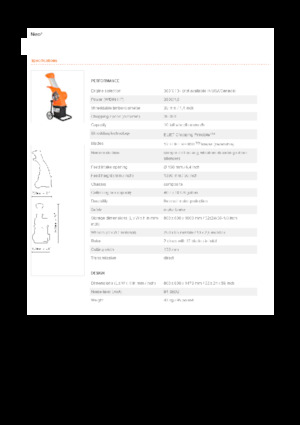 Houtversnipperaars Eliet NEO³