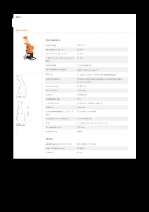 Houtversnipperaars Eliet NEO³