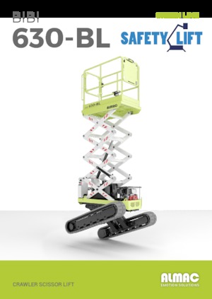 Schaarliften op rupsen Almac Bibi 630-BL 
