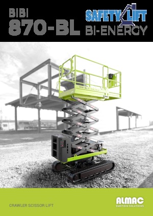Schaarliften op rupsen Almac Bibi 870-BL 