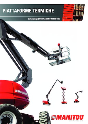Verrijdbare schaarliften Manitou 100 SC