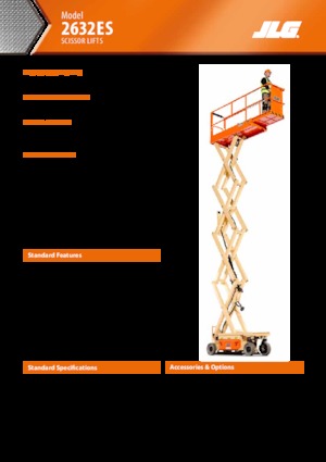 Verrijdbare schaarliften JLG 2632ES