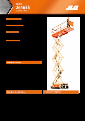 Verrijdbare schaarliften JLG 2646ES