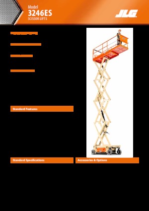 Verrijdbare schaarliften JLG 3246ES