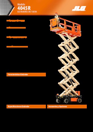 Verrijdbare schaarliften JLG R4045 