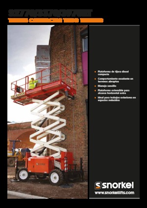Verrijdbare schaarliften Snorkel S2770RT
