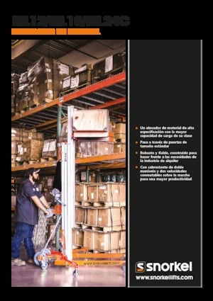 Verrijdbare schaarliften Snorkel S3010P