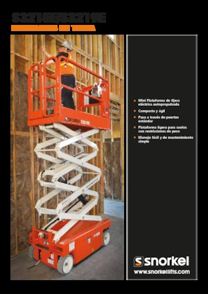 Verrijdbare schaarliften Snorkel S3215E