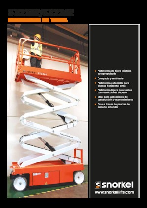 Verrijdbare schaarliften Snorkel S3226E