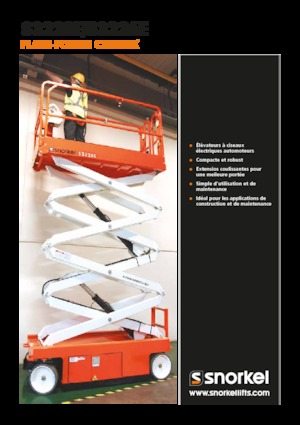 Verrijdbare schaarliften Snorkel S3226E