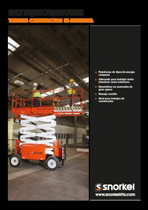 Verrijdbare schaarliften Snorkel S3370BE