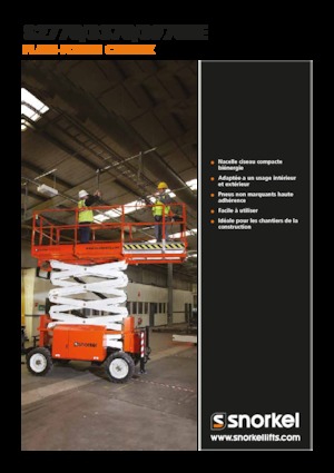 Verrijdbare schaarliften Snorkel S3370BE
