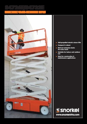 Verrijdbare schaarliften Snorkel S4732E