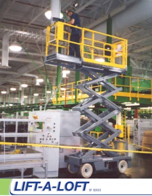 Verrijdbare schaarliften Lift-A-Loft SPN20