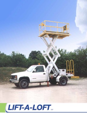 Verrijdbare schaarliften Lift-A-Loft TMP-15 