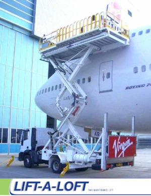 Verrijdbare schaarliften Lift-A-Loft TMX32-15