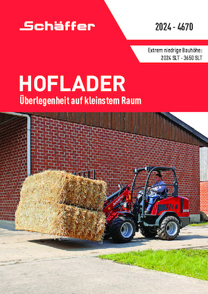 Compacte wielladers Schäffer 2024