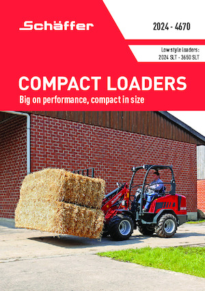 Compacte wielladers Schäffer 2024