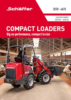 Compacte wielladers Schäffer 2630 