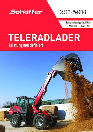 Compacte wielladers Schäffer 8620 T-2