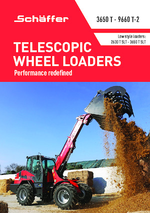 Compacte wielladers Schäffer 8620 T-2