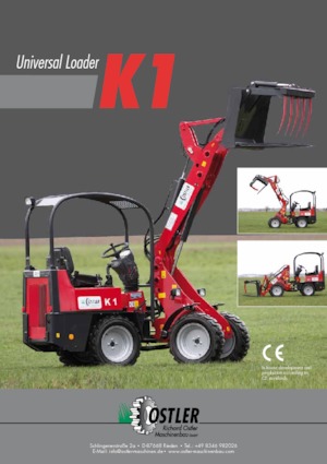 Compacte wielladers Ostler K1