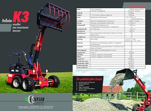 Compacte wielladers Ostler K3