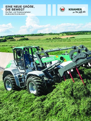 Compacte wielladers Kramer KL55.8T