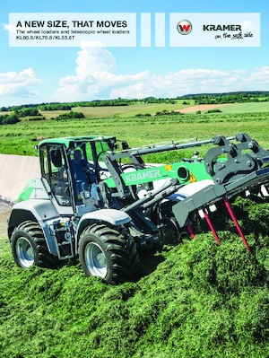 Compacte wielladers Kramer KL55.8T