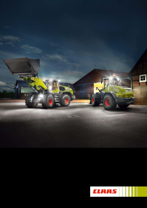 Compacte wielladers Claas Torion 1611